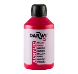Darwi Glänzend Acryl Zinnoberrot