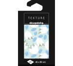 Texture Décopatch 845 - 1 sheet 40x60cm - Blue