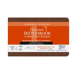 Gamma Series carnet souple 46F 14x8,9cm 150g - Ivoire