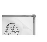 Wall snap frame poster holder aluminium A2 Office alu - Crystal