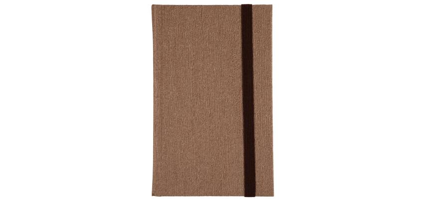 Nature Notebook 170x110, 192 lined pages - Brown