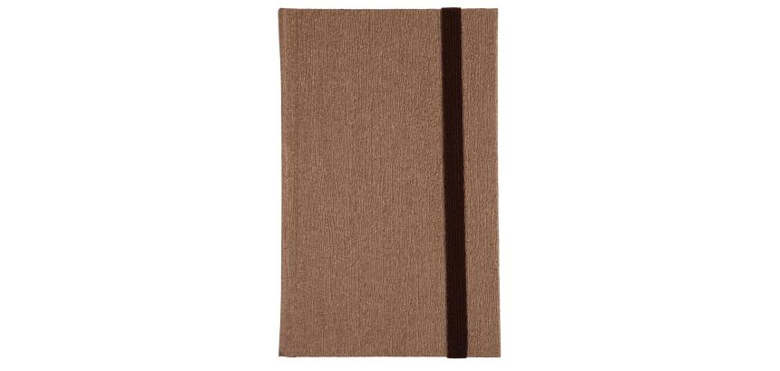 Naturheft 170x110, 192 linierte Seiten - Braun