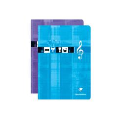 Cahier Musique piqué A4 48 pages Couleur aléatoire - Assortis