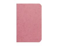 Cahier piqué Age Bag 9x14 cm 96 pages uni - Rose antique