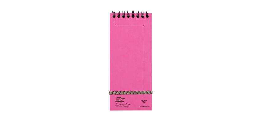 Listmaker Europa bloc reliure intégrale 18x7,6cm 120 pages ligné