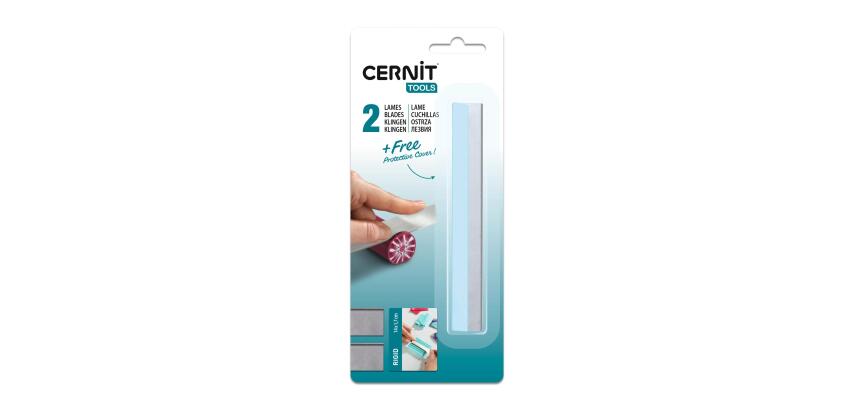 Cernit 2 harde messen - Staalblauw