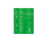 Cahier reliure intégrale A5+ 160 pages détachables perforé 6 trous uni Couleur aléatoire - Assortis