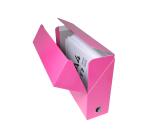 Transferbox aus Karton, Rückenbreite 90mm, 25,5x34x9 cm für DIN A4, Iderama