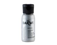 DARWI 50 ml fles leerverf, zilver - Zilver