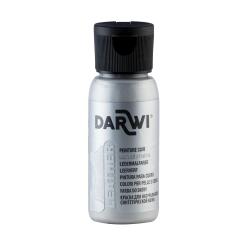 DARWI Ledermalfarbe, Flasche 50ml, Silber - Silber