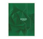 Cahier brochure rembordée rigide 7000 17x22 cm 288 pages grands carreaux 70 g - Assortis