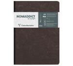 Clairefontaine Nomaddict Notebook - A5 - Dot - 96 Sheets - 90gsm - Clothbound - Black