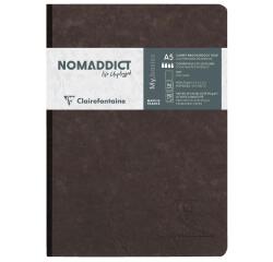Age Bag hardcover A5 96 blad DOT. Zwart - Zwart