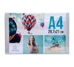 Porta brochure/cataloghi da banco A4 orizzontale - Cristallo