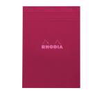 Bloc agrafé Rhodia Couleurs Prune N°18 A4 21x29,7 cm - Prune