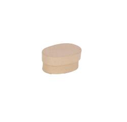 Mini boîte ovale 7x4,5x3cm - Kraft