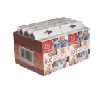 Etuis de 600 coins photos autocollants - Cristal