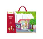 Puzzle Décor, L'école - Multicolore