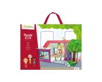 Puzzle Décor, L'école - Multicolore