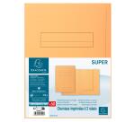 Paquet de 50 chemises imprimées 2 rabats SUPER 210 - 24x32cm
