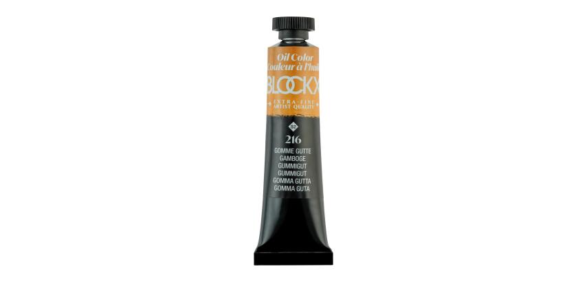 Peinture à l'huile extra-fine tube 20ml - Gomme gutte