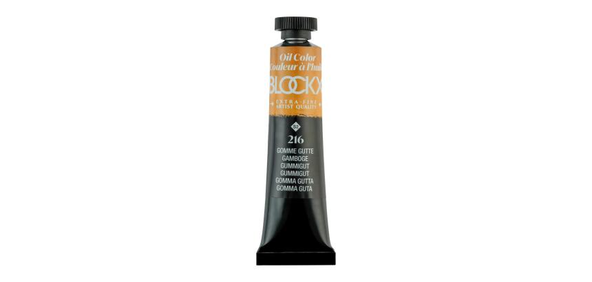 Peinture à l'huile extra-fine tube 20ml - Gomme gutte
