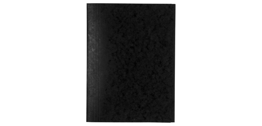 3 Flap Folder without Elastic Straps 400gsm Hard glazed mottled premium pressboard A4