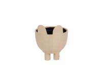 Cache pot chat 9x9x10,5cm - Kraft