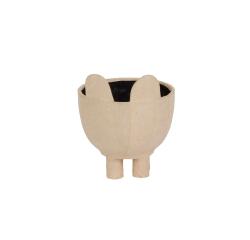 Cache pot chat 9x9x10,5cm - Kraft