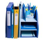 Bureau-organizer The Organizer Bee Blue - marineblauw/lichtblauw