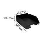 Letter Tray MAXI-COMBO 2 Clc black - Black