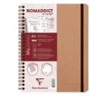 Clairefontaine Nomaddict My Notes Notebook - A5+ - Lined - 90gsm - Havana||