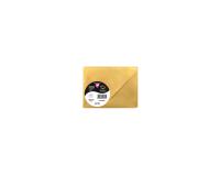 Paquet de 5 enveloppes Pollen 75x100mm 120g/m2 - Or