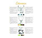 ODELIA, Bloc de coloriage multi-techniques de 20 feuilles A4 250g, Les animaux