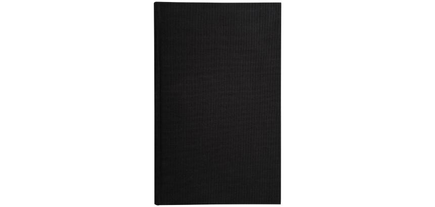 Register 36x22,5cm gelijnd - genummerd- 200 blad - Zwart