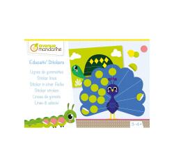 Boîte créative, Educativ' Stickers, Lignes de gommettes - Multicolore
