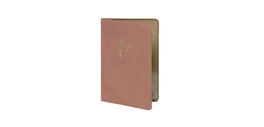 Porte-cartes Elise 7 x 10 cm - Rose