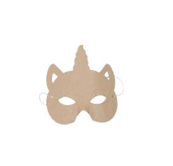 Masque enfant licorne 0,1x15x14cm - Kraft