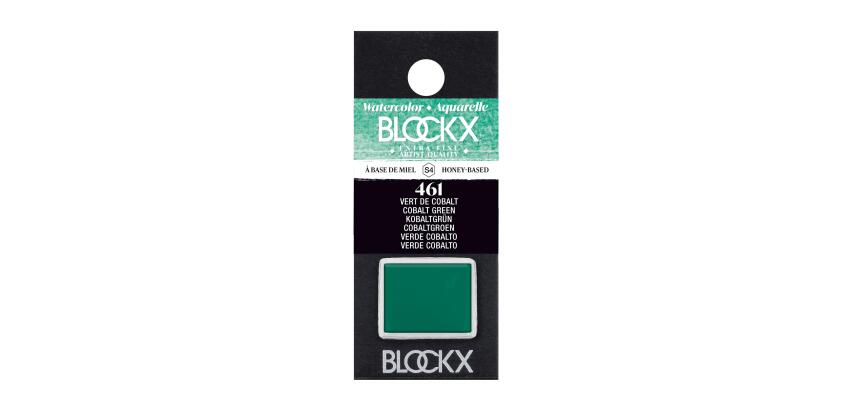 Aquarellfarbe, Kobaltgrün - 1/2 Näpfchen 1,5ml - Kobaltgrün