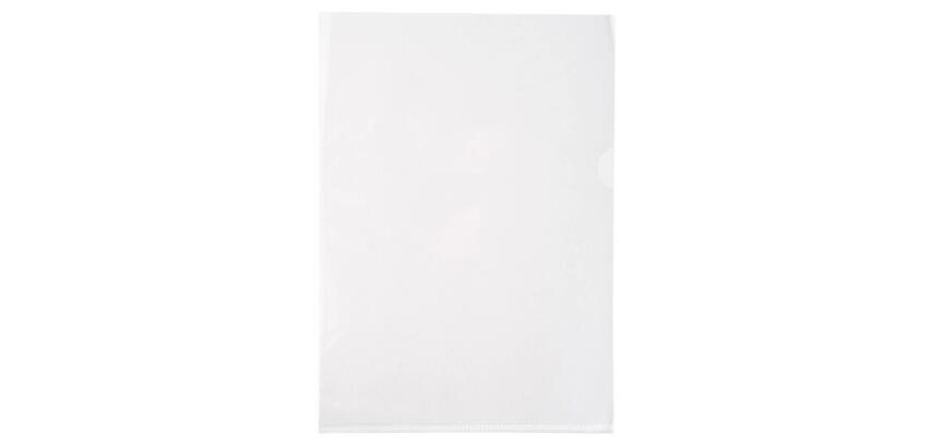 Pk 10 Cut Flush Fldr PVC A4 0.13mm