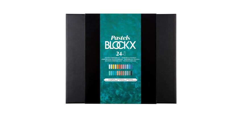 BLOCKX Soft Pastel Set - 24 Assorted Colours