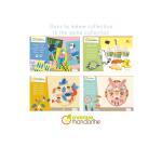 Creative box, flower presses and postcards to decorate - Multicolour