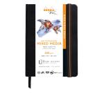Clairefontaine Rhodia Touch Mixed Media Book A6 Portrait - Black