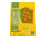 Sachet de 100 pochettes coin polypropylène lisse Premium - A4 - Couleurs assorties