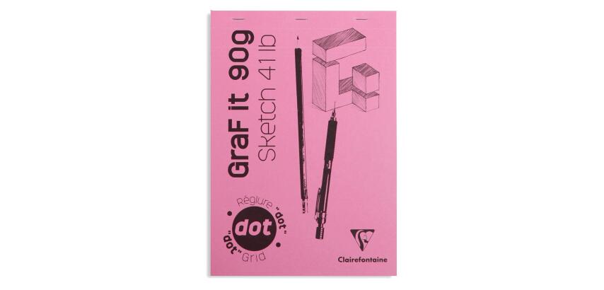 GraF it schetsblok 80bl 90g A4 DOT