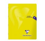 Clairefontaine Mimesys Stapled Notebook - 17x22cm - 32 Pages - 3mm Double Line with Margin - Assortment