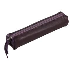 LAWRENCE LEDER Etui 19,5x2,5x4 cm - Aubergine