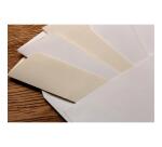 Enveloppe Pollen Clairefontaine 120 g/m² sans fenêtre avec bande de protection couleur Papier Vergé - Boîte de 200