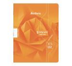 7000, Schrift geniet 17x22 16 blad DL3mmIV 70g. - Geassorteerde kleuren