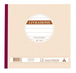 Le Dauphin Book for Deliveries 50 Triplicate, 210x210 - Oat